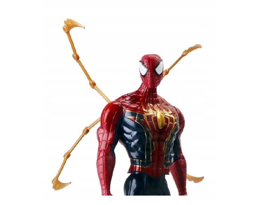 Figūra Avengers herojai, Spiderman su garsais, 28 cm. aukštis kaina ir informacija | Žaislai berniukams | pigu.lt