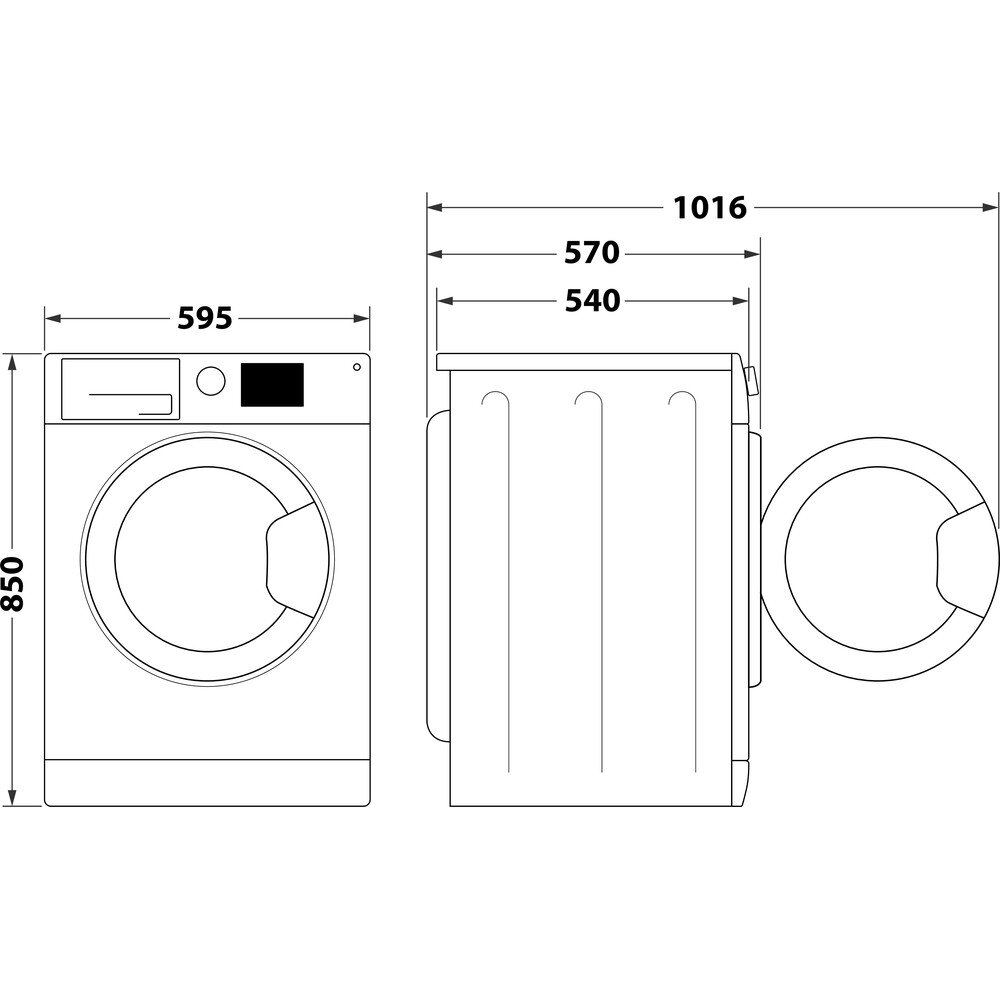 Whirlpool FFWDB 864349 BV EE kaina ir informacija | Skalbimo mašinos | pigu.lt