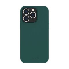 Evelatus Genuine Leather Magsafe skirtas Apple iPhone 14 Pro, žalias kaina ir informacija | Telefono dėklai | pigu.lt