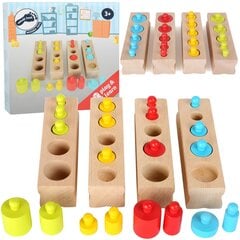 Развивающая деревянная игра Small Foot Montessori цена и информация | Развивающие игрушки | pigu.lt