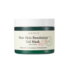 Raminamoji veido kaukė Axis-Y New Skin Resolution Gel Mask, 100 ml kaina ir informacija | Veido kaukės, paakių kaukės | pigu.lt