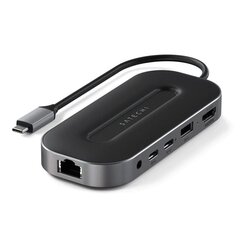 Satechi USB-4 Multiport + 2.5G Ethernet, dark gray - USB hub kaina ir informacija | Adapteriai, USB šakotuvai | pigu.lt