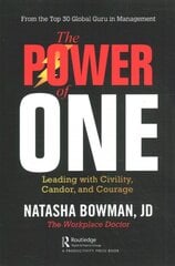 Power of One: Leading with Civility, Candor, and Courage цена и информация | Самоучители | pigu.lt
