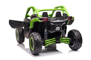 Детский двухместный электромобиль Buggy Can-am Maverick DK-CA001, зеленый цена и информация | Электромобили для детей | pigu.lt