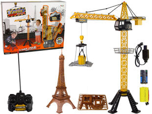 Kranas 90 cm nuotolinio valdymo pultas R/C Eifelio bokštas kaina ir informacija | Žaislai berniukams | pigu.lt