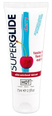 Lubrikantas "Superglide Cherry" HOT 75 ml. kaina ir informacija | HOT Apsauginės, dezinfekcinės, medicininės prekės | pigu.lt