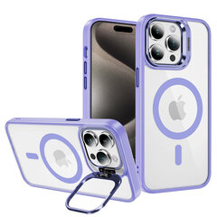 Чехол Tel Protect Kickstand Magsafe для Iphone 12 светло-фиолетовый цена и информация | Чехлы для телефонов | pigu.lt