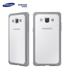 Apsauginis dėklas skirtas Samsung Galaxy A3 (A300F), Balta/Pilka kaina ir informacija | Telefono dėklai | pigu.lt