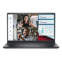 Dell Vostro 15 3520 Black, 15.6 ", WVA, FHD, 1920 x 1080, Anti-glare, Intel Core i7, i7-1255U, 16 GB, SSD 512 GB, Intel Iris Xe Graphics цена и информация | Ноутбуки | pigu.lt