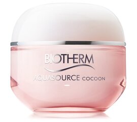 Увлажняющий бальзам для лица Biotherm Aquasource Cocoon, 50 мл. цена и информация | Кремы для лица | pigu.lt