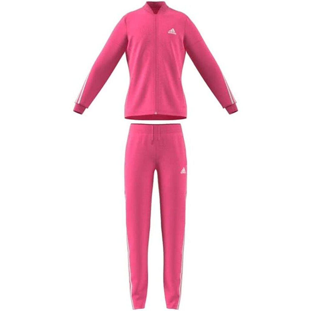 Vaikiškas sportinis kostiumas Adidas G3S PES TS HM4415 Rožinė цена и информация | Kelnės mergaitėms | pigu.lt