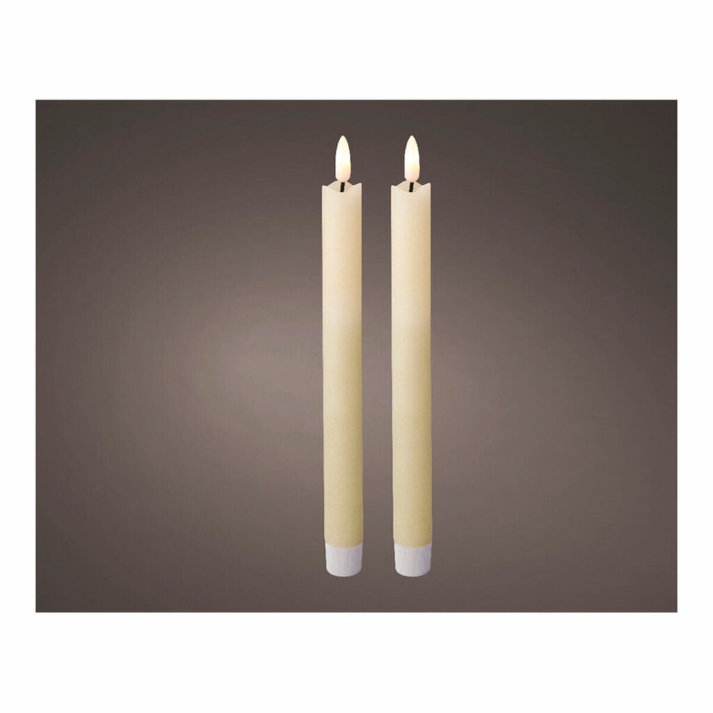 LED žvakė Lumineo, Ø 2 x 24 cm kaina ir informacija | Žvakės, Žvakidės | pigu.lt