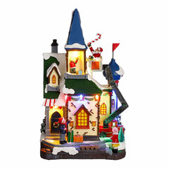 Kalėdų papuošalai Šviečiantis Namas (20,5 x 14,5 x 34 cm) kaina ir informacija | Kalėdinės dekoracijos | pigu.lt