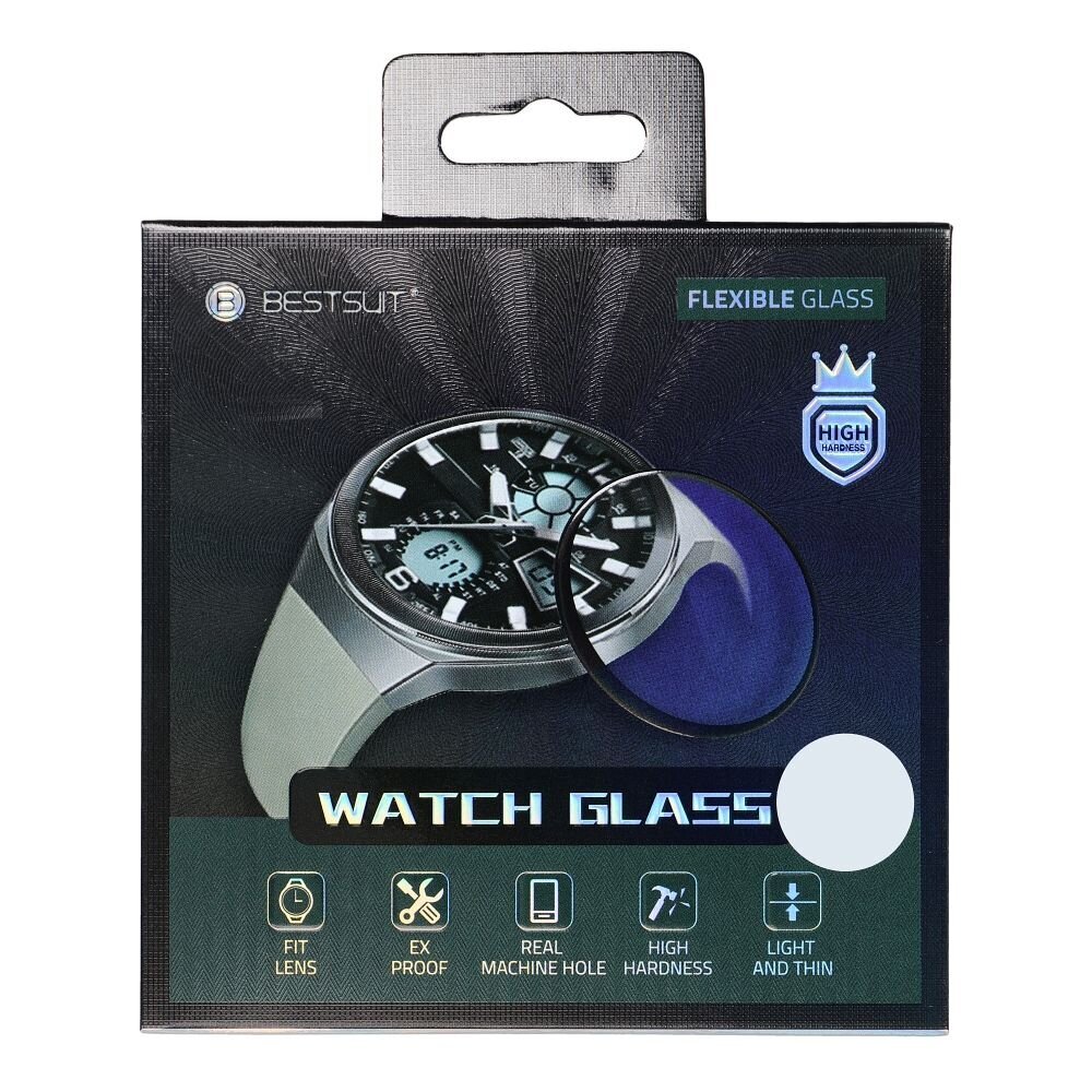 Bestsuit Flexible Hybrid Glass Samsung Galaxy Watch Active2 40 mm kaina ir informacija | Išmaniųjų laikrodžių ir apyrankių priedai | pigu.lt