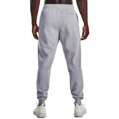 spodnie męskie Under Armour Rival Fleece Graphic Joggers 1370351-011 kaina ir informacija | Sportinė apranga vyrams | pigu.lt