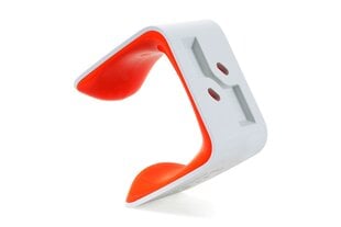 Dviračio laikiklis Hornit Clug Plus, baltas/oranžinis kaina ir informacija | Dviračių laikikliai | pigu.lt
