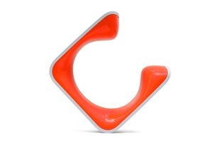 Dviračio laikiklis Hornit Clug Plus, baltas/oranžinis kaina ir informacija | Dviračių laikikliai | pigu.lt