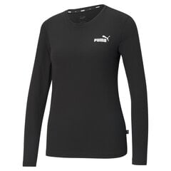 Marškinėliai moterims Puma 52071, juodi цена и информация | Футболка женская | pigu.lt