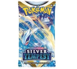 Kortų rinkinys Pokemon TCG Sword & Shield 12 Silver Tempest Booster kaina ir informacija | Stalo žaidimai, galvosūkiai | pigu.lt