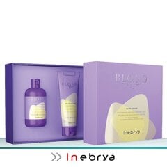 Rinkinys Inebrya No Yellow Kit: šampūnas, 300 ml + kaukė, 250 ml kaina ir informacija | Priemonės plaukų stiprinimui | pigu.lt