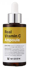 Veido serumas Mizon Real Vitamin C Ampoule, 30 ml цена и информация | Сыворотки для лица, масла | pigu.lt