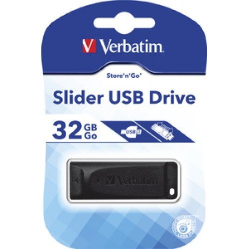 USB laikmena Atmintinė Verbatim 98697, 32GB kaina | pigu.lt