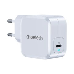 Зарядное устройство CHOETECH GaN USB Type-C: 45 Вт, PD, QC, PPS цена и информация | Choetech Мобильные телефоны, Фото и Видео | pigu.lt