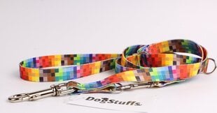 DogStuffs Justerbar Pixel Lanyard, įvairių spalvų, 2.2 m kaina ir informacija | Pavadėliai šunims | pigu.lt