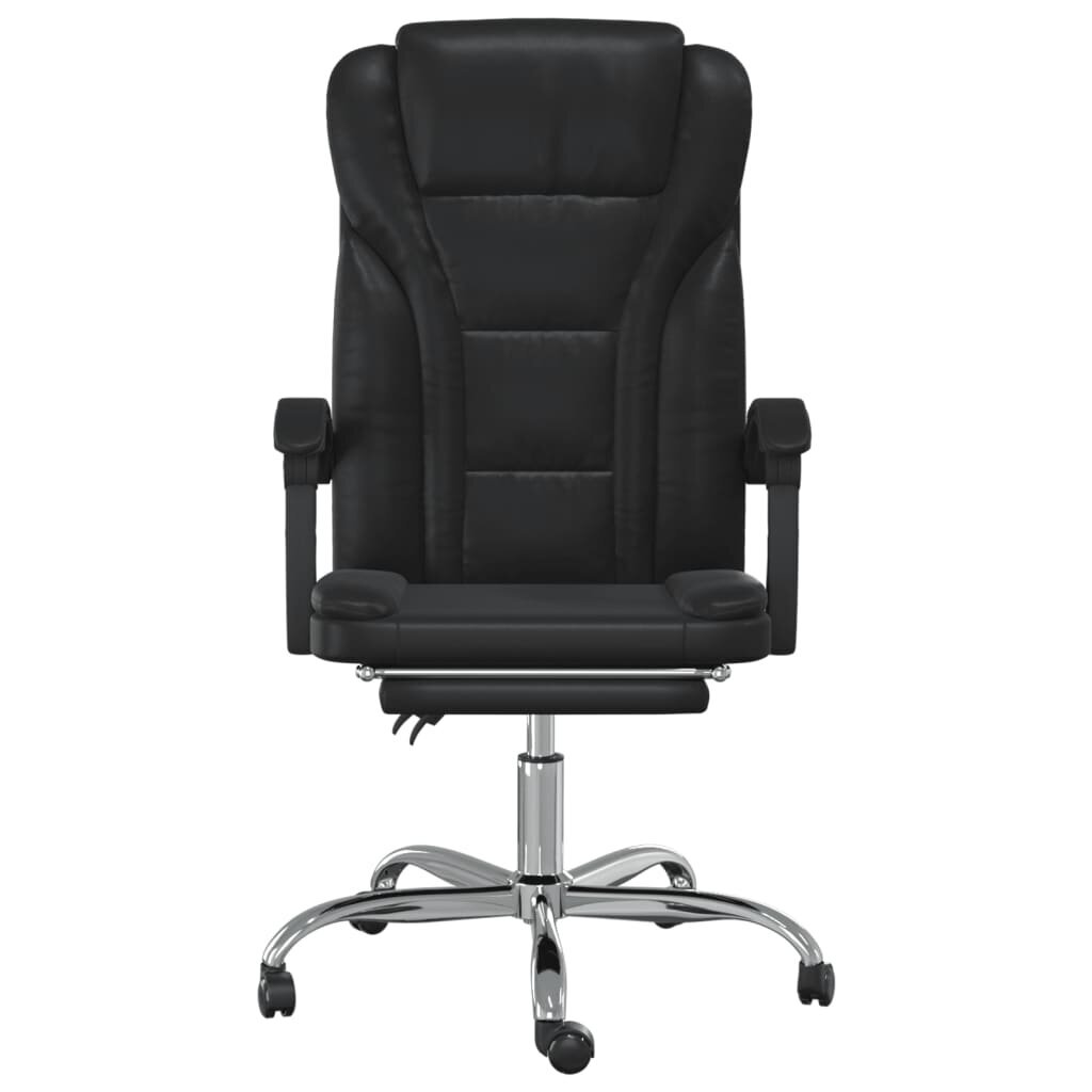 Biuro kėdė vidaXL, juoda цена и информация | Biuro kėdės | pigu.lt