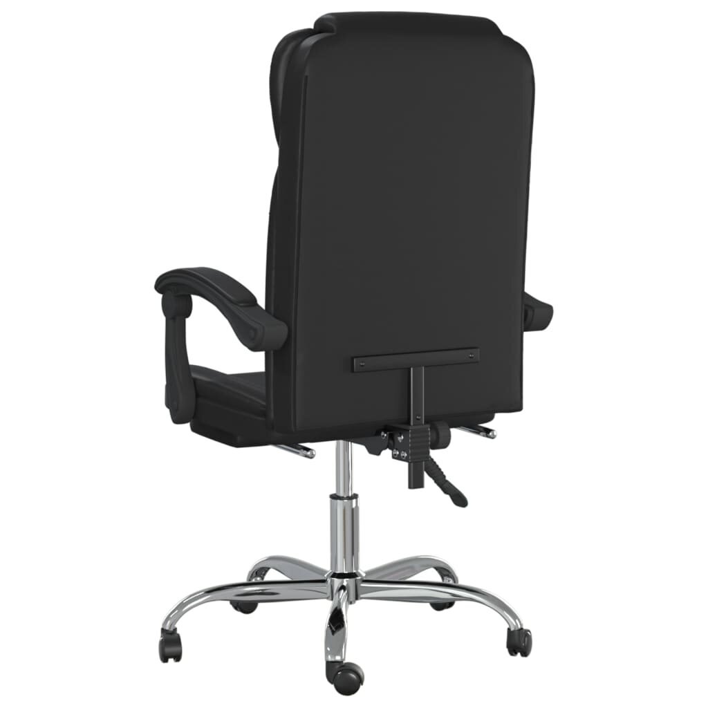 Biuro kėdė vidaXL, juoda kaina ir informacija | Biuro kėdės | pigu.lt