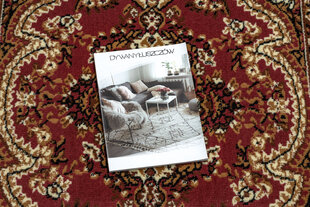 Rugsx ковровая дорожка BCF Wiosna, бордовая, 70 см цена и информация | Ковры | pigu.lt