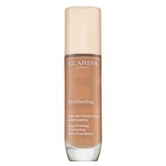 Matinio atspalvio makiažo pagrindas Clarins Everlasting Long-Wearing & Hydrating Matte  113C,  30 ml kaina ir informacija | Makiažo pagrindai, pudros | pigu.lt