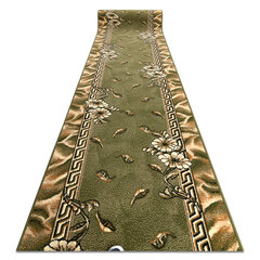 Rugsx ковровая дорожка BCF Trio, зелёная, 80 см цена и информация | Ковры | pigu.lt