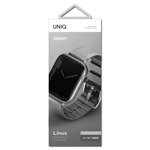 Uniq Linus Series Chalk Grey kaina ir informacija | Išmaniųjų laikrodžių ir apyrankių priedai | pigu.lt