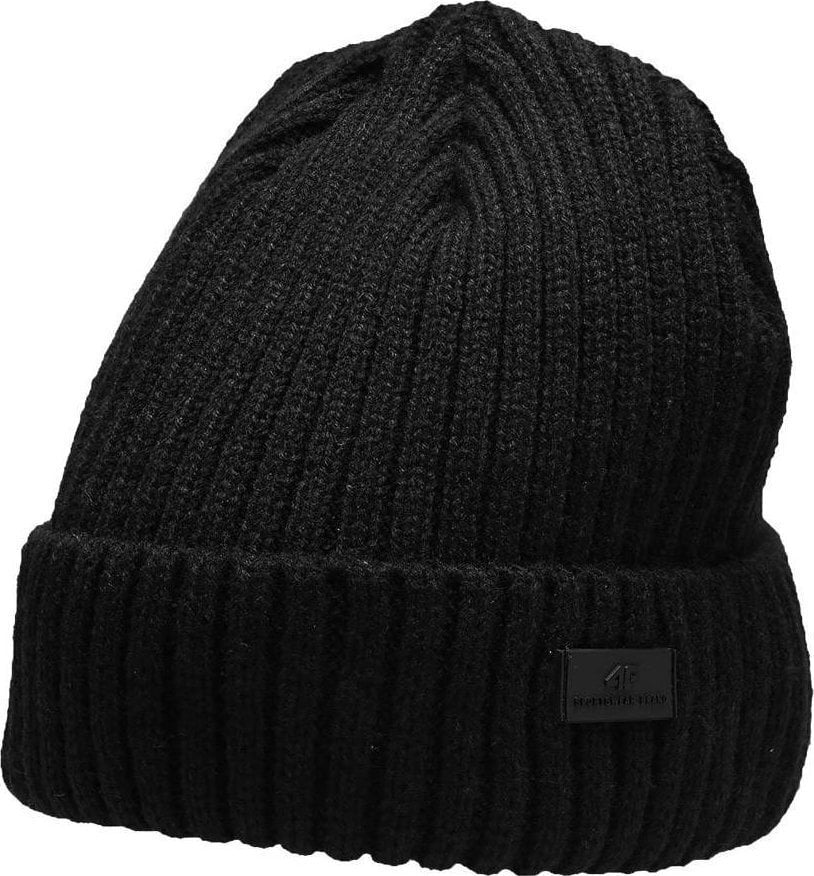 4F žieminė kepurė 4F M H4Z22-CAM003 20S, juoda kaina ir informacija | Kepurės moterims | pigu.lt