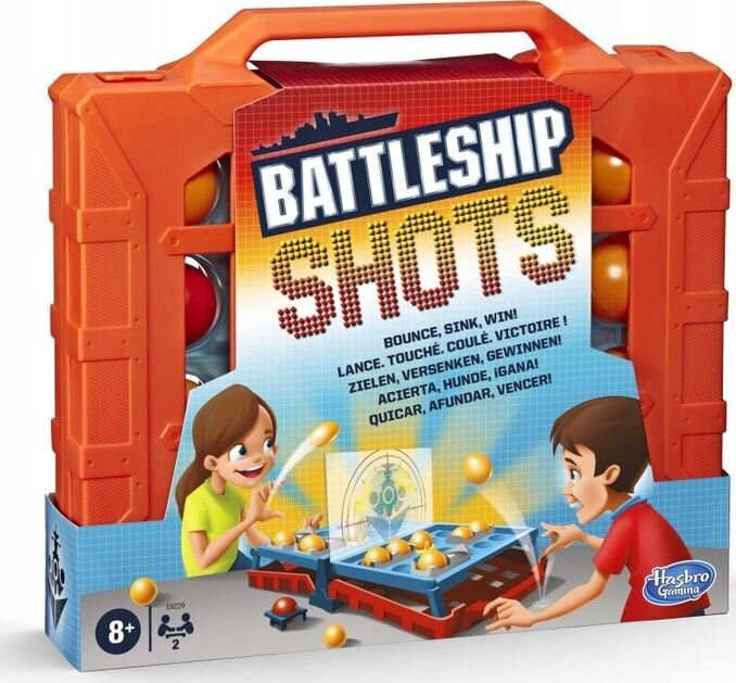 Strateginis žaidimas Hasbro Battleship Shots E8229 kaina ir informacija | Stalo žaidimai, galvosūkiai | pigu.lt