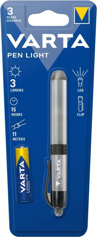 Žibintuvėlis Varta LED Pen Light цена и информация | Žibintai ir prožektoriai | pigu.lt