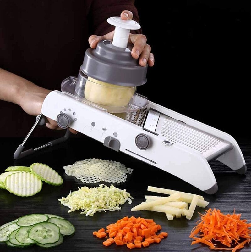 Daugiafunkcinė daržovių pjaustyklė 18in1 kaina ir informacija | Virtuvės įrankiai | pigu.lt