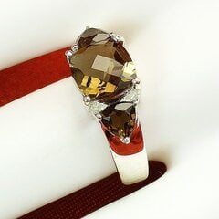 Серебряное (925) кольцо с классическим дизайном, код ah50068 AH50068EU-57 цена и информация | Кольца | pigu.lt