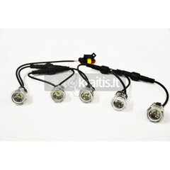 LED dienos žibintai NSSC AMIO 502 mini kaina ir informacija | Automobilių žibintai | pigu.lt