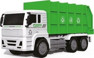 Nuotoliniu būdu valdomas žaislinis atliekų automobilis Artyk, žalias/baltas kaina ir informacija | Žaislai berniukams | pigu.lt