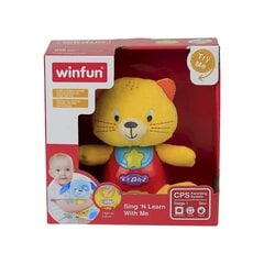 Interaktyvus kačiukas Winfun Huggie kaina ir informacija | Lavinamieji žaislai | pigu.lt