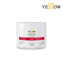 Color Care Kaukė Yellow dažytiems plaukams 500ml kaina ir informacija | Priemonės plaukų stiprinimui | pigu.lt