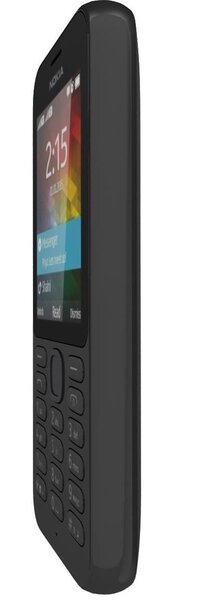 Nokia 215, Dual SIM, Juoda kaina