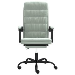 Biuro kėdė vidaXL, pilka, kaina ir informacija | Biuro kėdės | pigu.lt