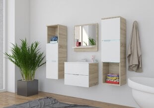 Комплект для ванной комнаты ADRK Furniture, коричневый цена и информация | Комплекты в ванную | pigu.lt