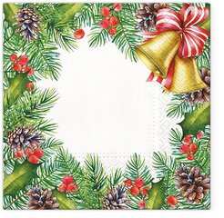 KPL.20 SERWETEK PAPIEROWYCH 33X33CM BN (TL231100) цена и информация | Скатерти, салфетки | pigu.lt