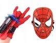 Spiderman pirštinė su limpančiais šoviniais ir kauke цена и информация | Žaislai berniukams | pigu.lt