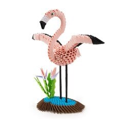 3D origami Alexander, Flamingas цена и информация | Развивающие игрушки | pigu.lt