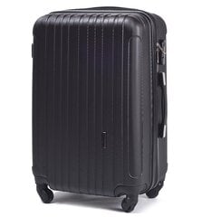 Nedidelis juodas lagaminas Wings 2011 (dydis S) rankiniam bagažui kaina ir informacija | Lagaminai, kelioniniai krepšiai | pigu.lt